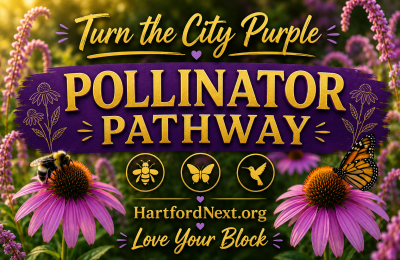 Pollinator pathway graphic
